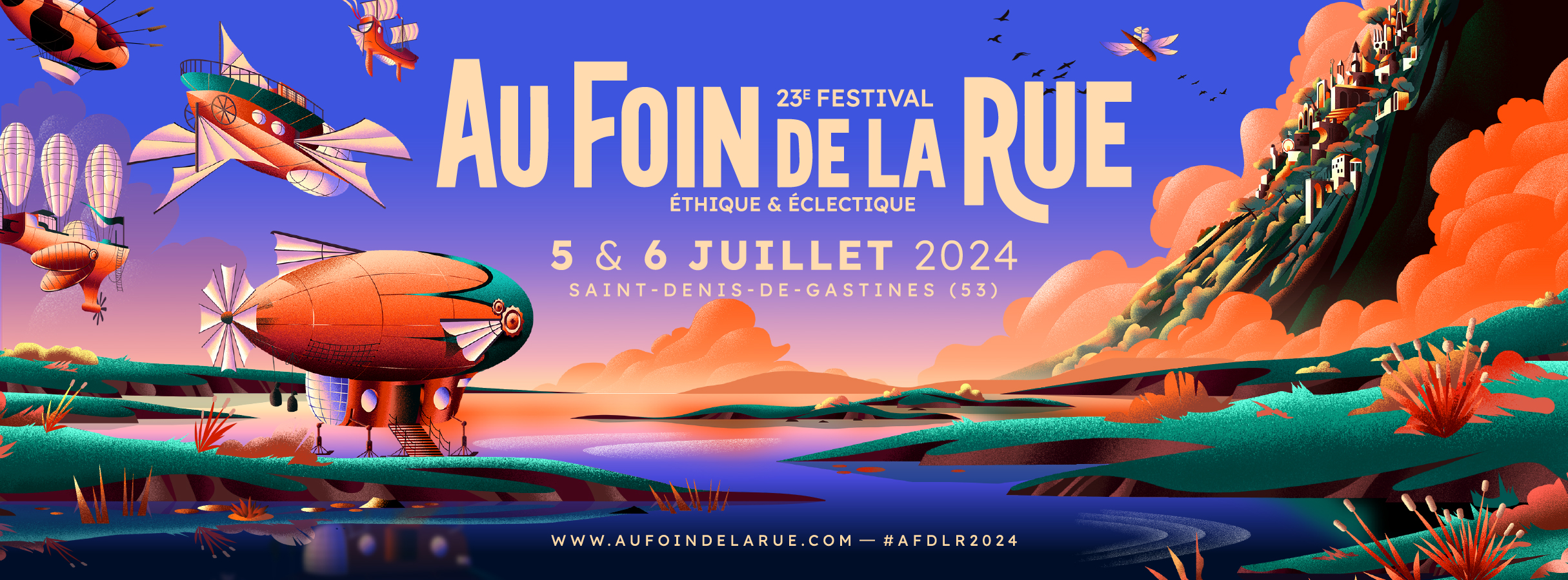 Festival Au Foin de la Rue – 5 & 6 juillet 2024