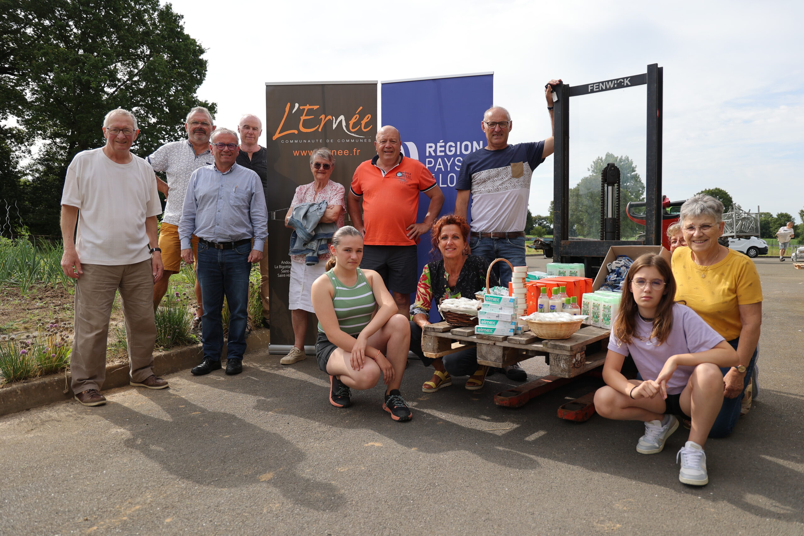 Solidarité : dons de la Région Pays de la Loire