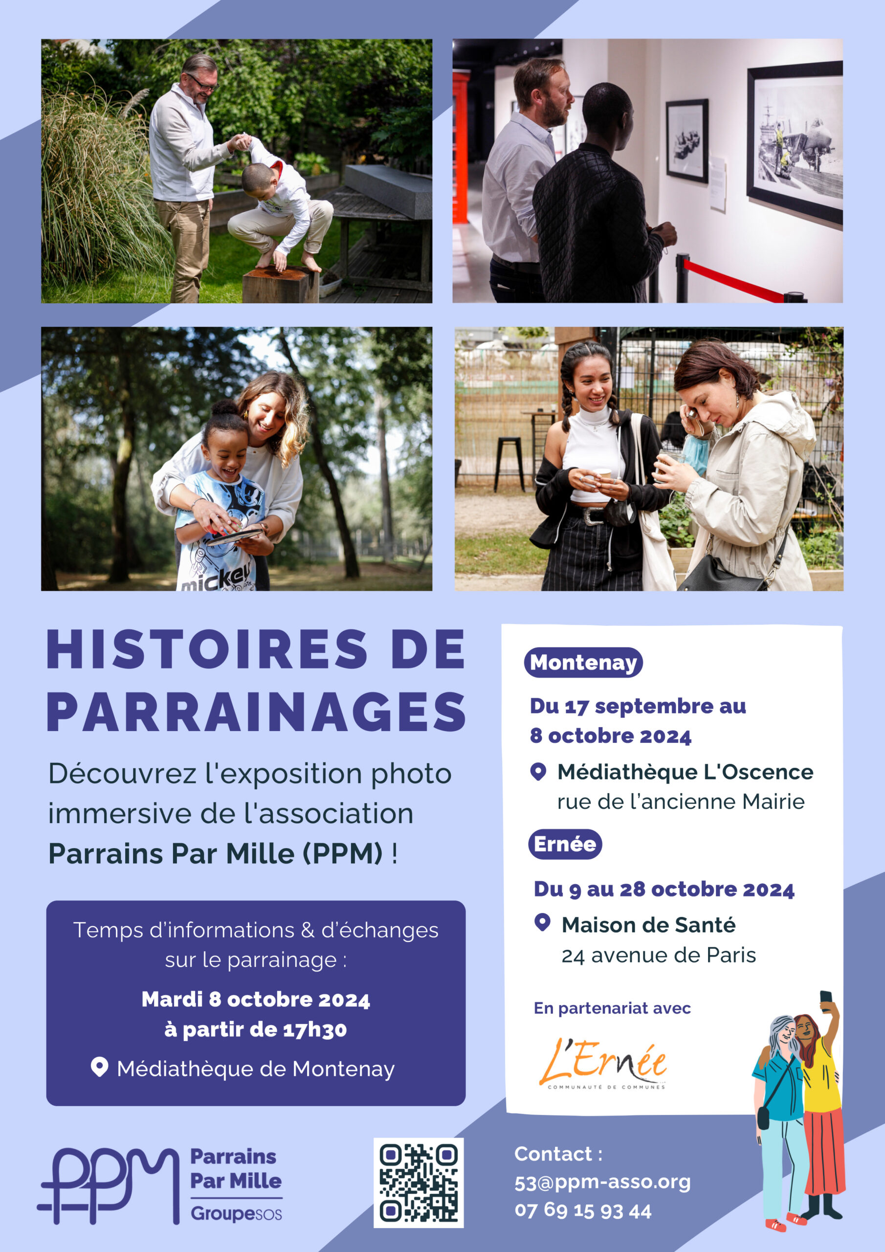 Exposition Histoires de Parrainages