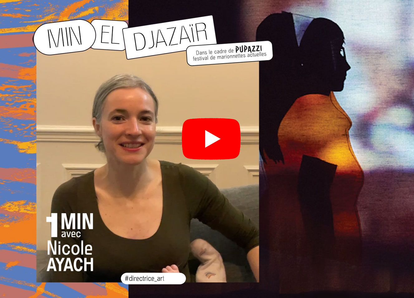 1 MIN AVEC… Nicole AYACH / MIN EL DJAZAÏR • Saison culturelle 2024-25