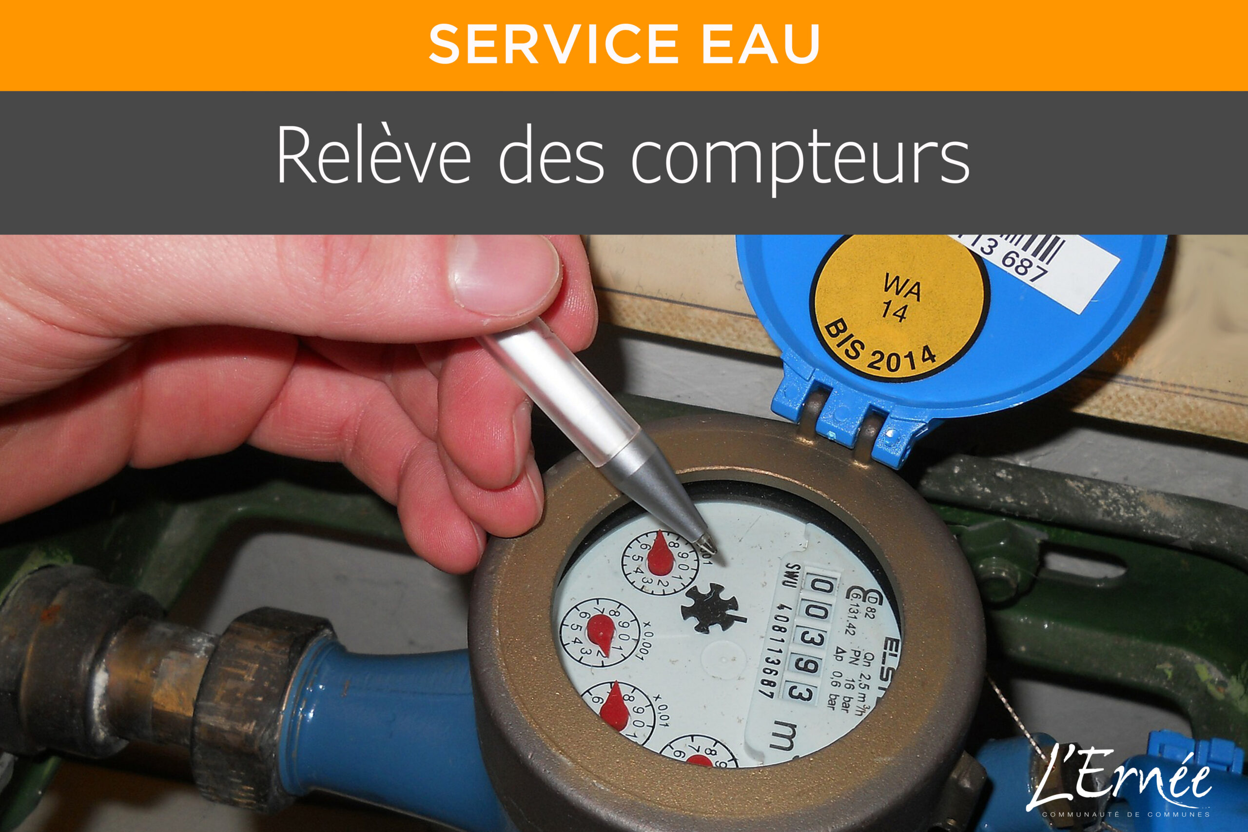 EAU - RELEVE DES COMPTEURS